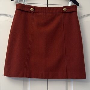 Wool Copper Women's Skirt